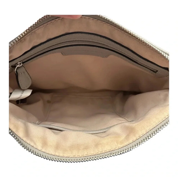 Grey/Beige Dana Bachman Crossbody Purse - Gently Used - Picture 4 of 6